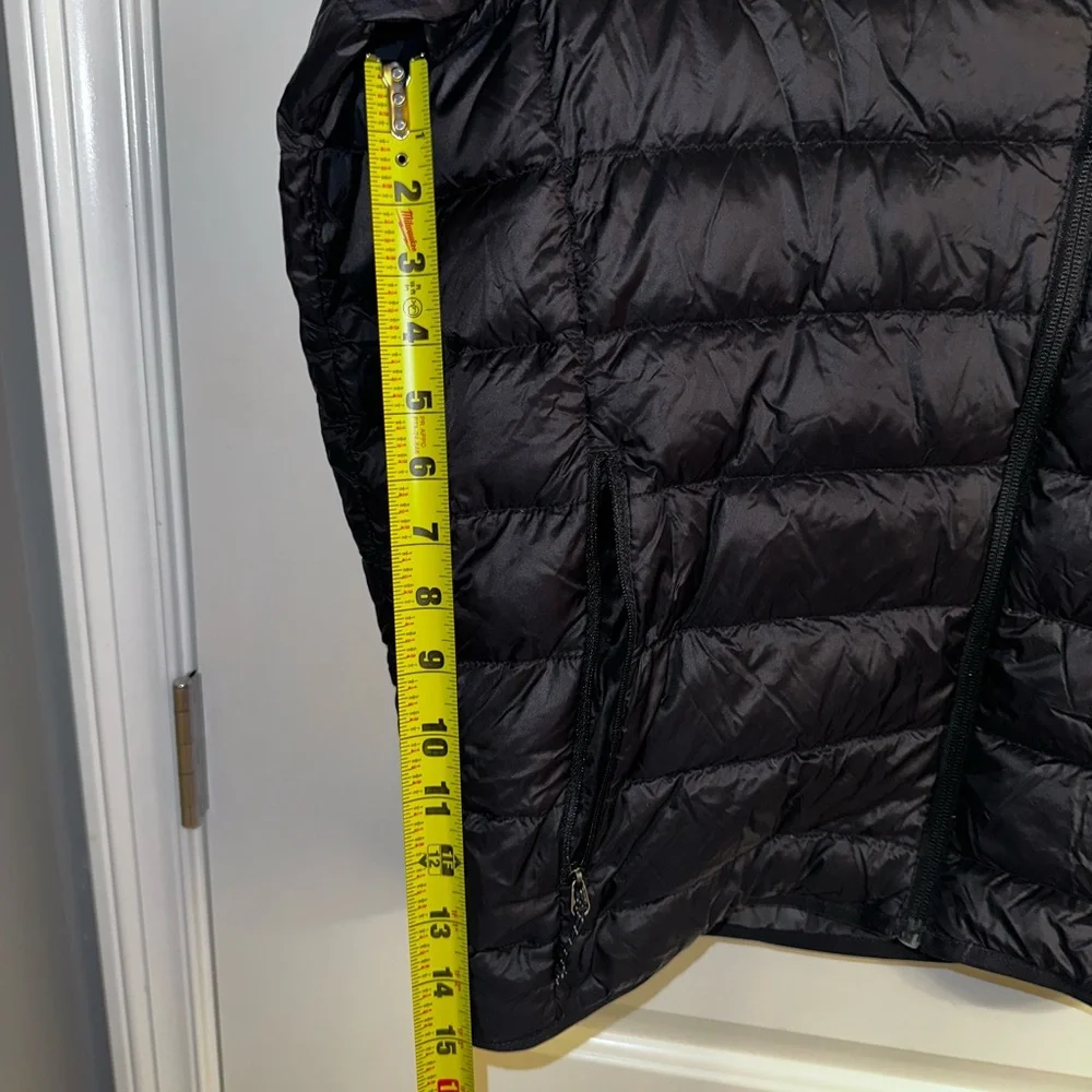 Eddie Bauer 650 Fill Power Down Puffer Jacket Black Men’s Small